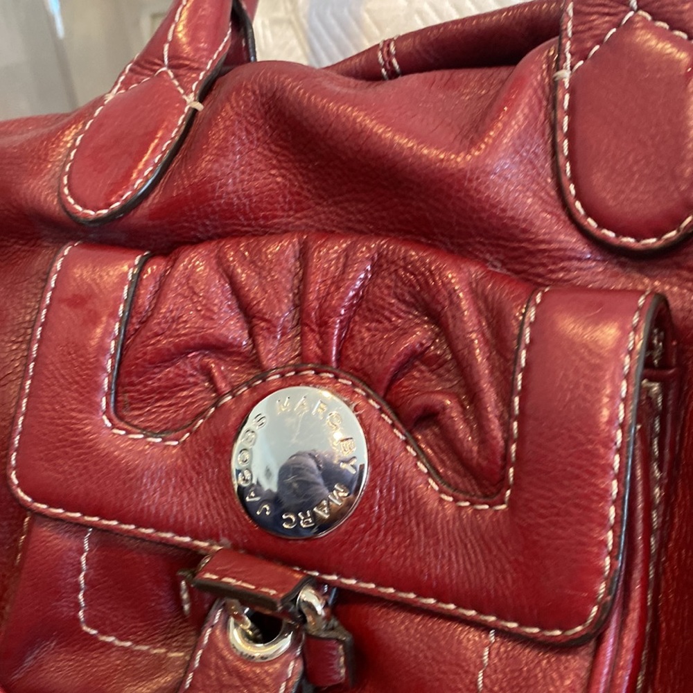 Marc by Marc Jacobs red leather purse - Picture 2 of 8